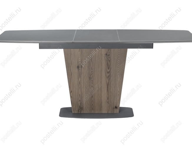 Стол на тумбе Теон 120 лиственница/графит (Арт 462113)