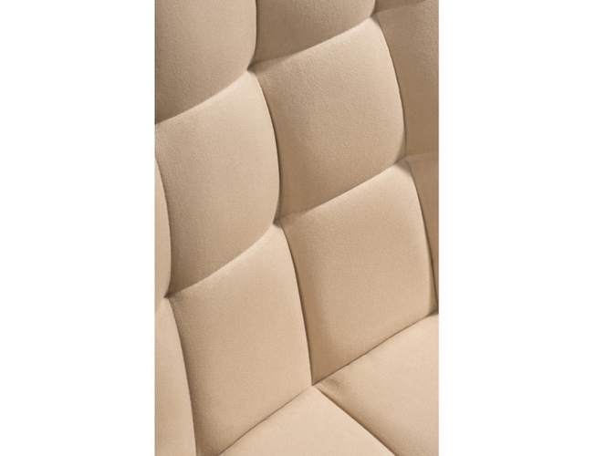 Стул на металлокаркасе Челси черный/бежевый (Арт.489739)