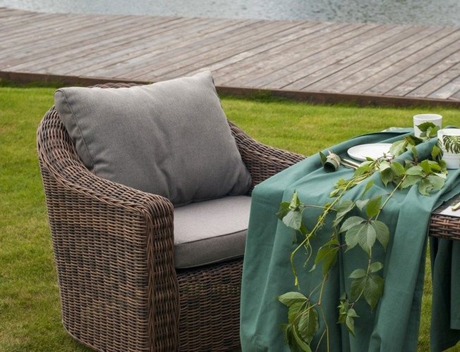 Кресло из ротанга 4SIS Кон Панна (Арт.YH-C1808W)