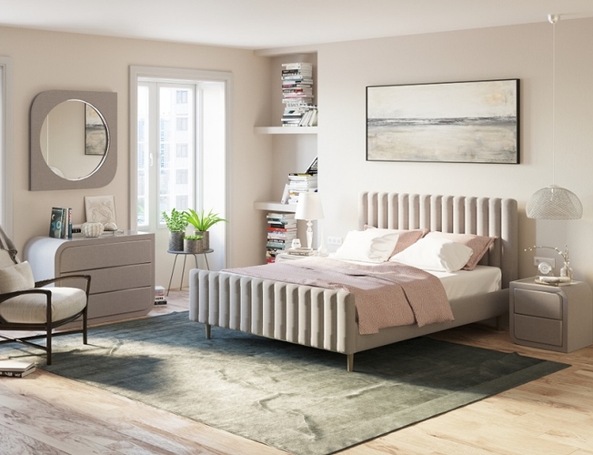 Кровать Madison в интерьере