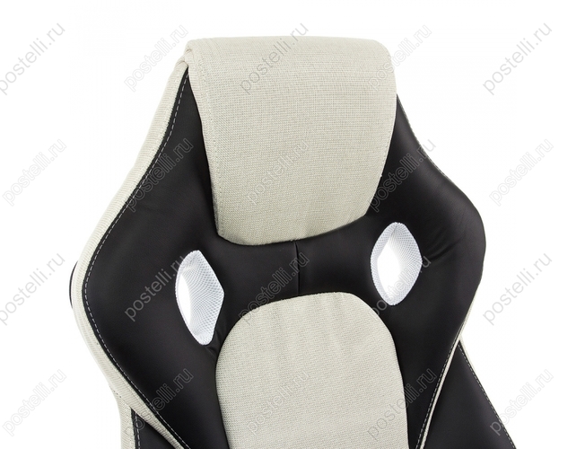 Игровое кресло Navara кремовое/черное (Арт. 1723)