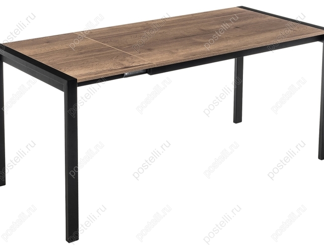Стол Центавр дуб велингтон/черный матовый (Арт 420989)