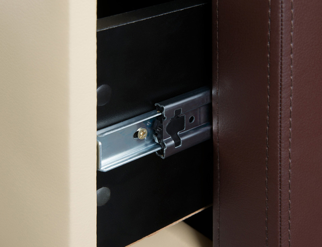 Туалетный стол OrmaSoft-2 (4 ящика) левый